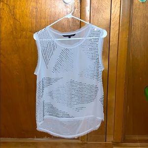 Walter baker sequin tank top